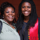 Michelle Okeke with her mother, Florence Okeke
